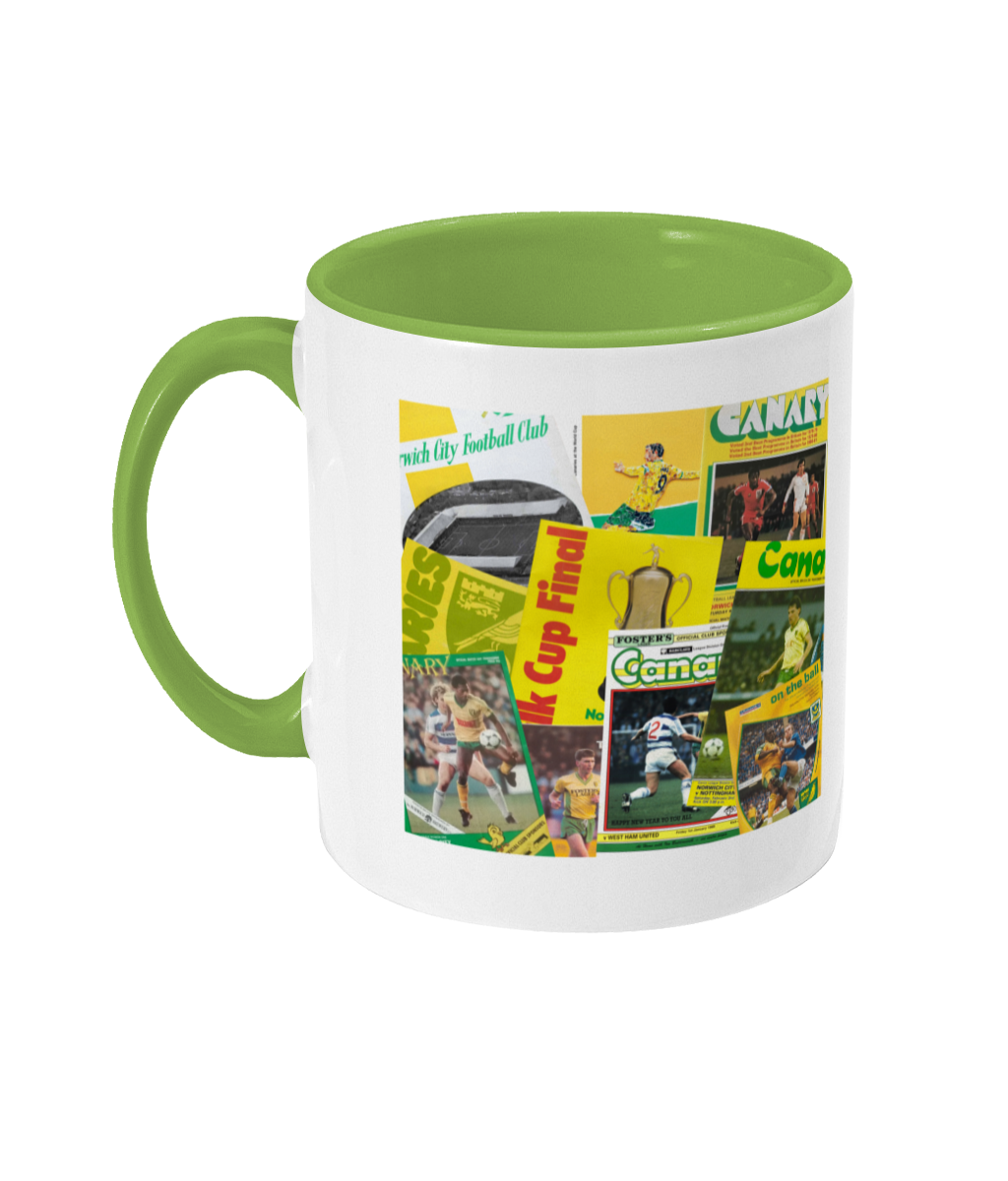 Football Programmes 'Norwich City' Mug