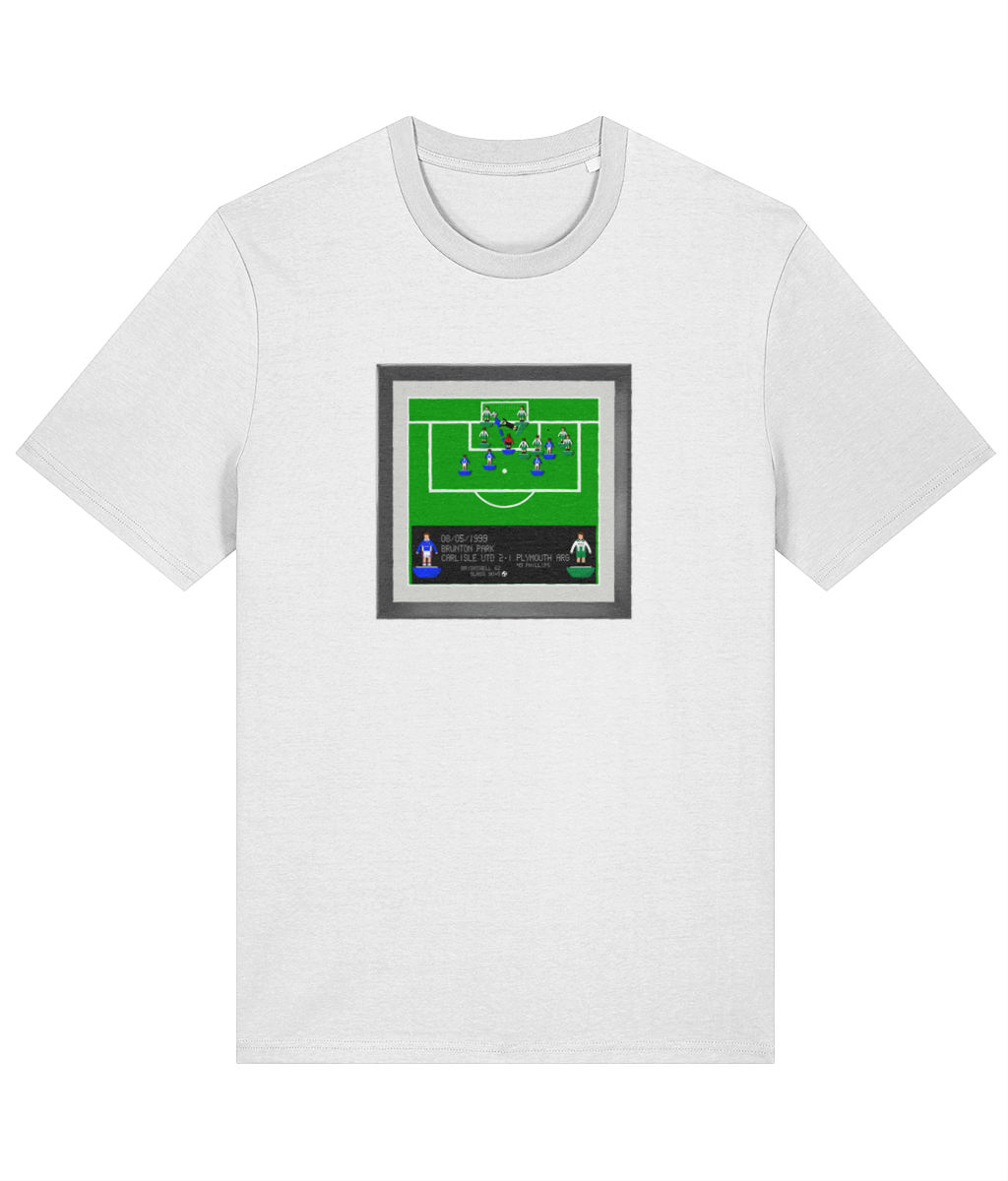 Football Iconic Moments 'Glass - CARLISLE UNITED v Plymouth 1999' Unisex T-Shirt