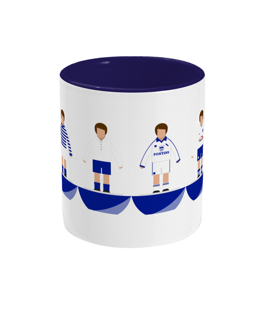 Football Kits 'Preston North End combined' Mug