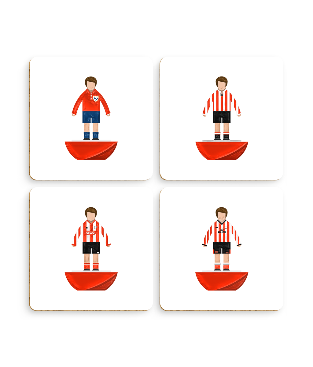 Football Kits 'Brentford sketchbook' Coasters