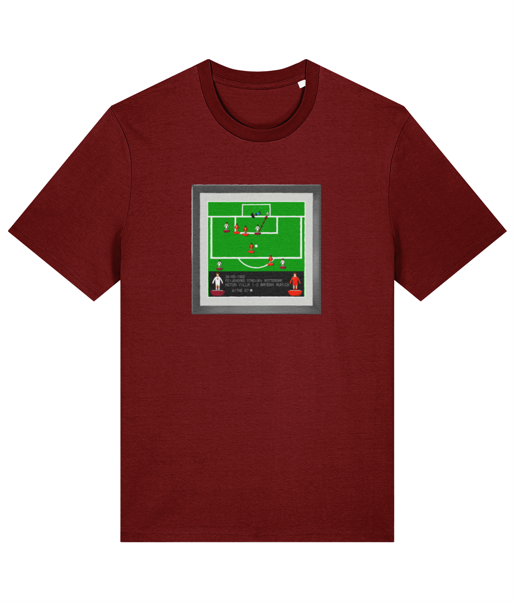 Football Iconic Moments 'Withe - ASTON VILLA v Bayern 1982' Unisex T-Shirt