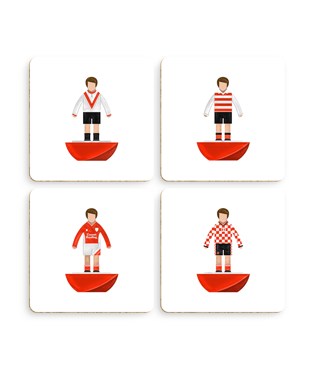 Football Kits 'Leyton Orient sketchbook' Coasters