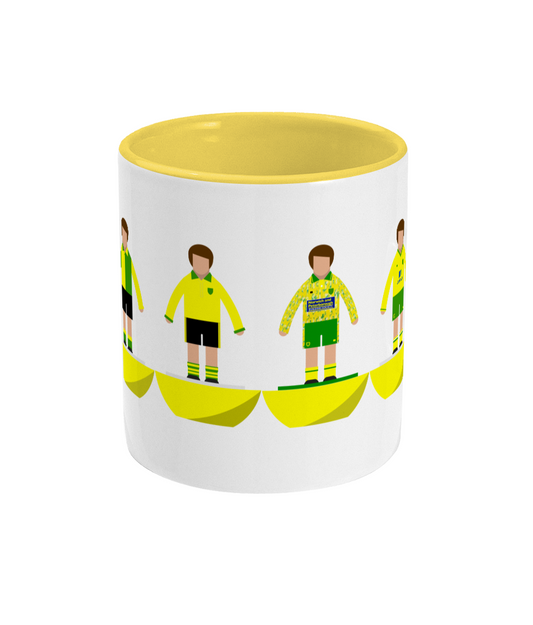 Football Kits 'Norwich City combined' Mug