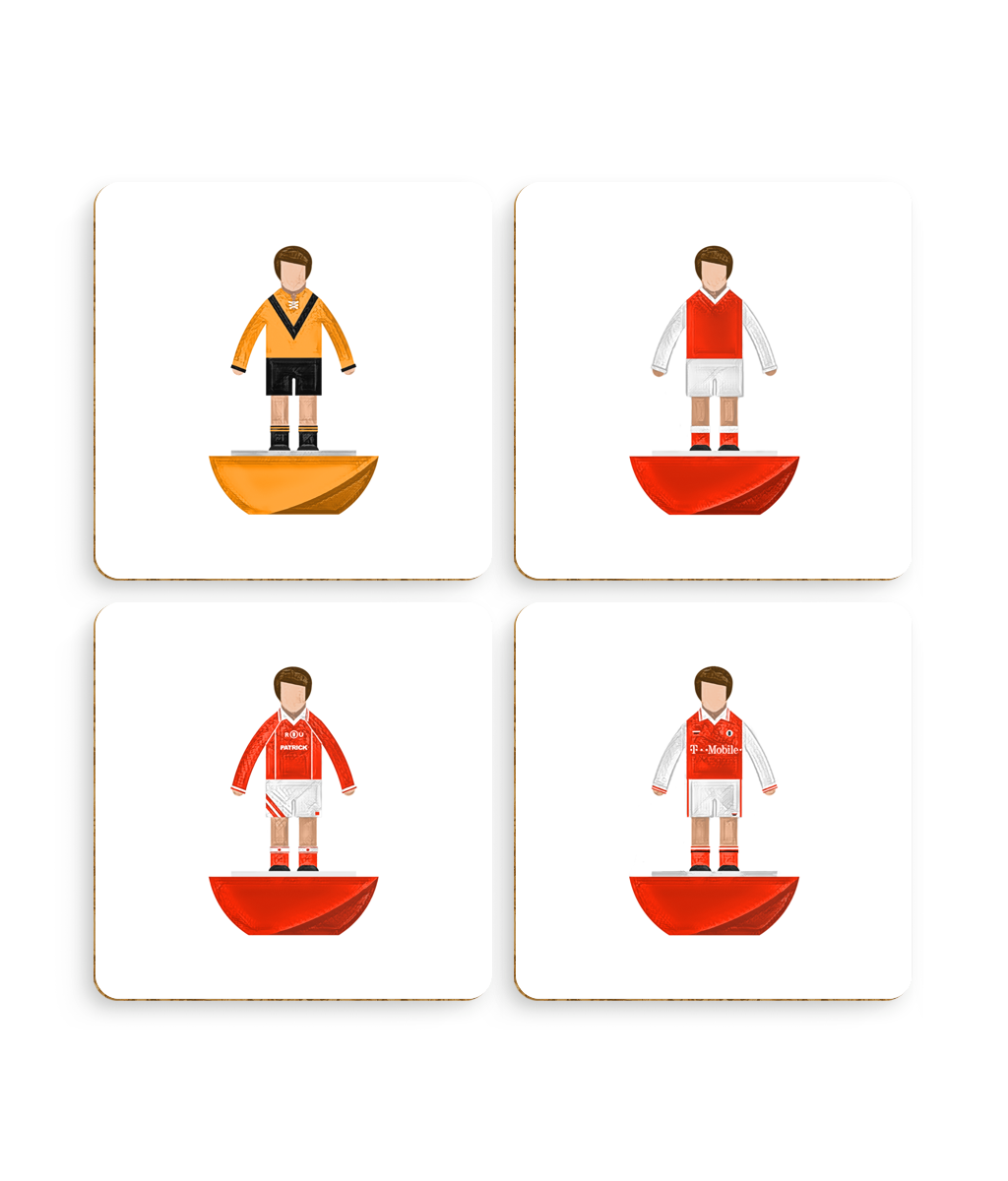 Football Kits 'Rotherham sketchbook' Coasters