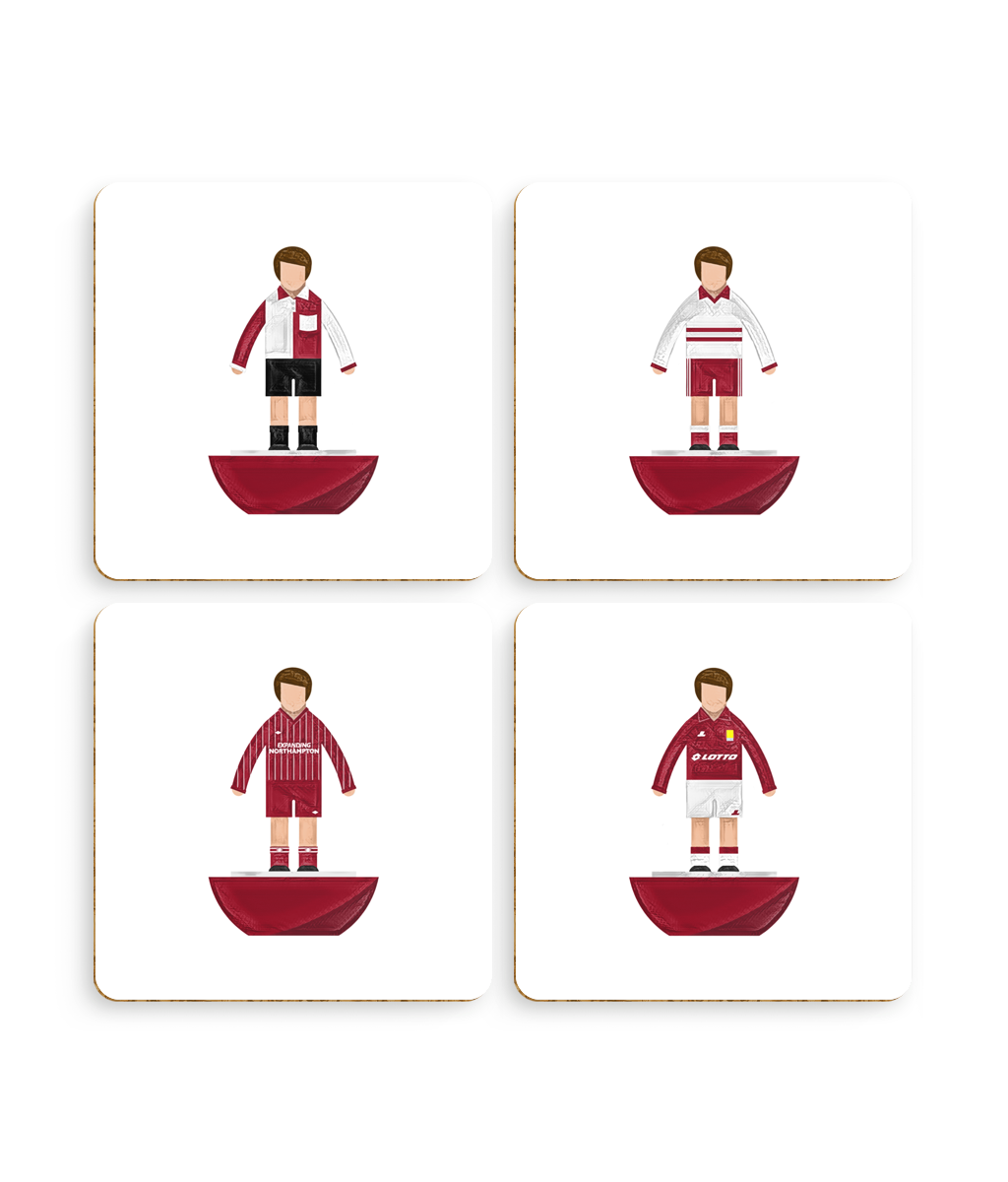 Football Kits 'Northampton Town sketchbook' Coasters