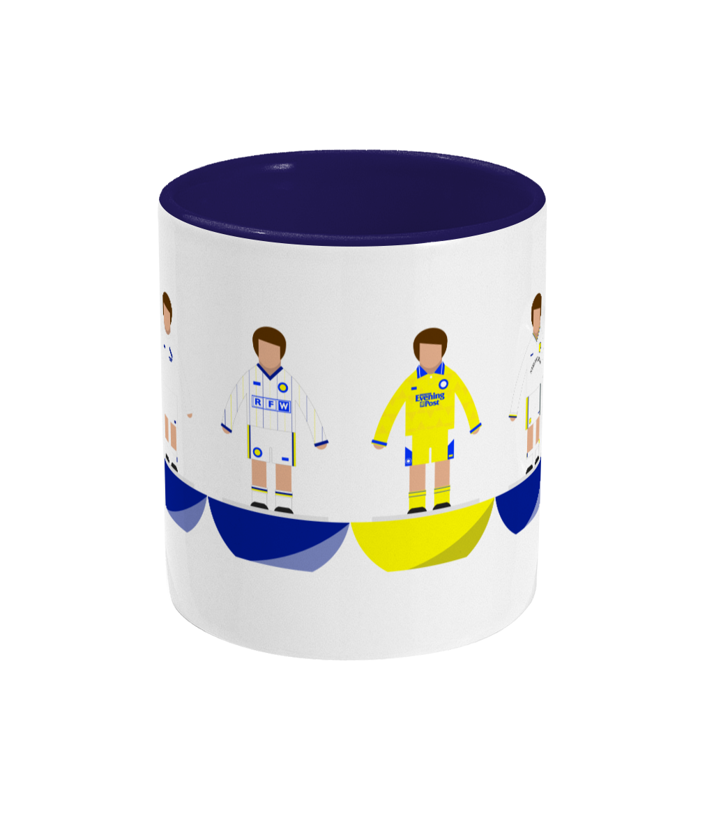 Football Kits 'Leeds combined' Mug