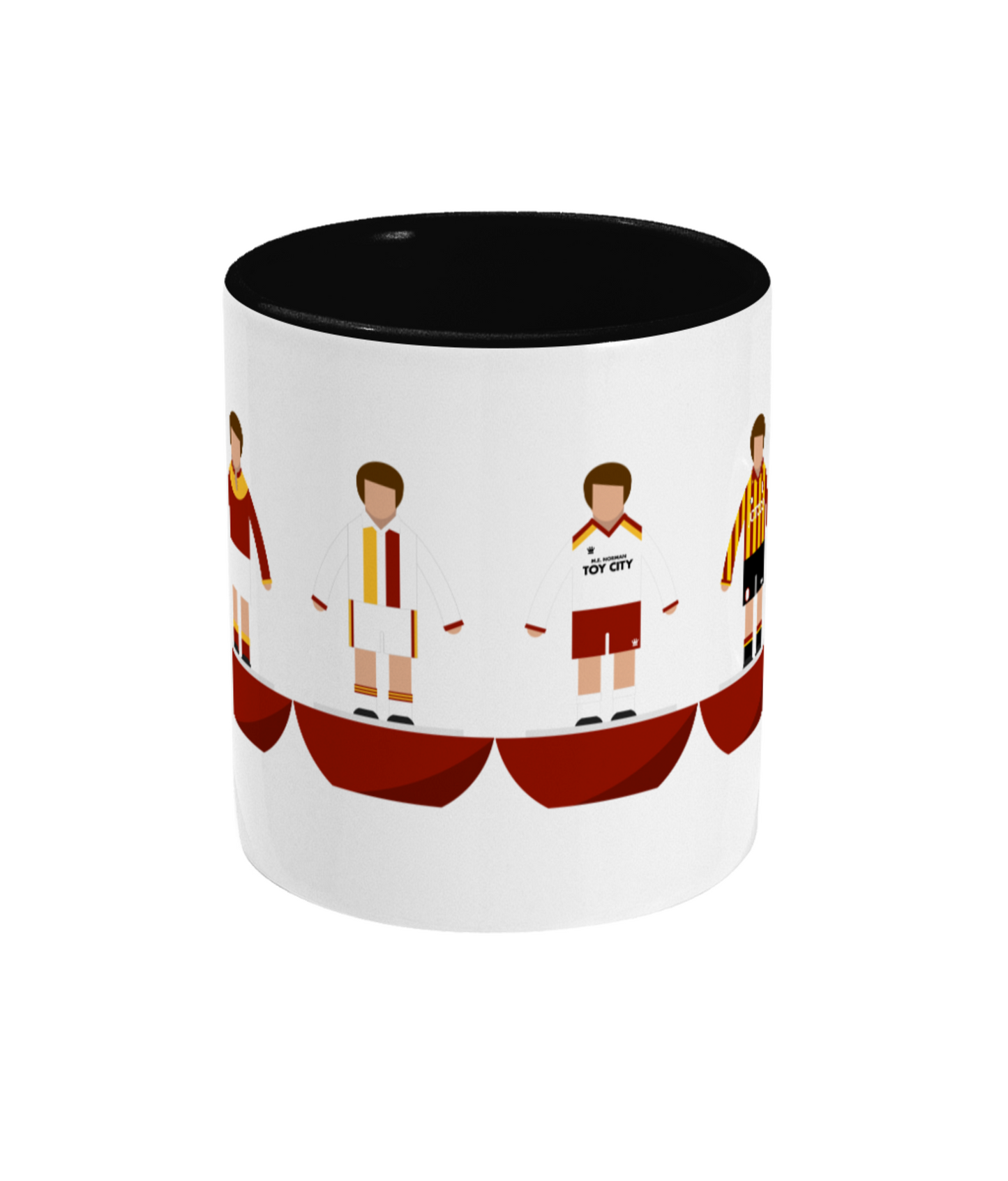 Football Kits 'Bradford City combined' Mug