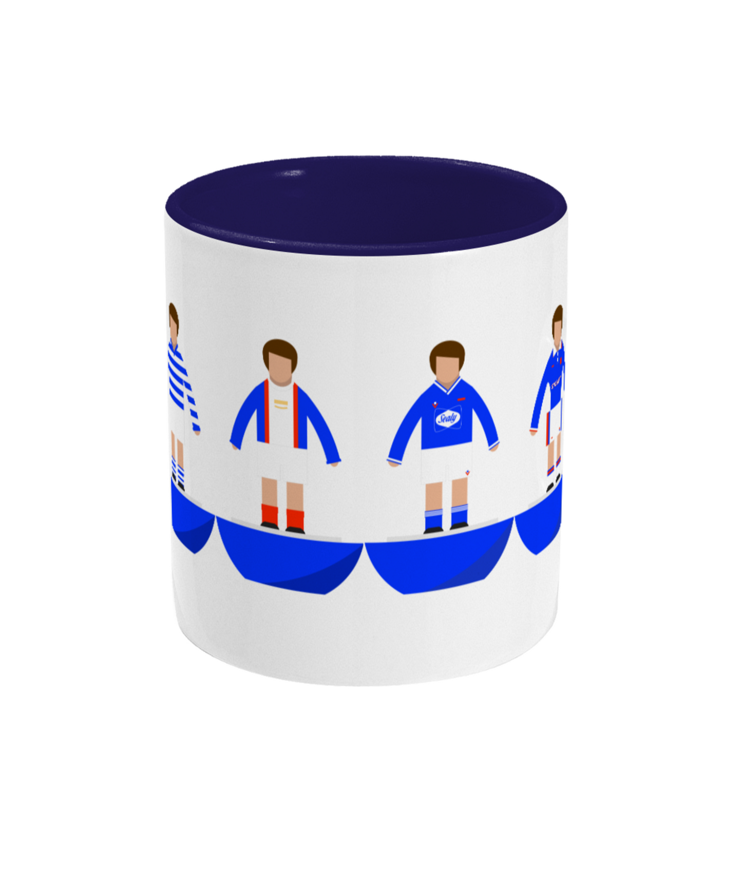 Football Kits 'Carlisle United combined' Mug