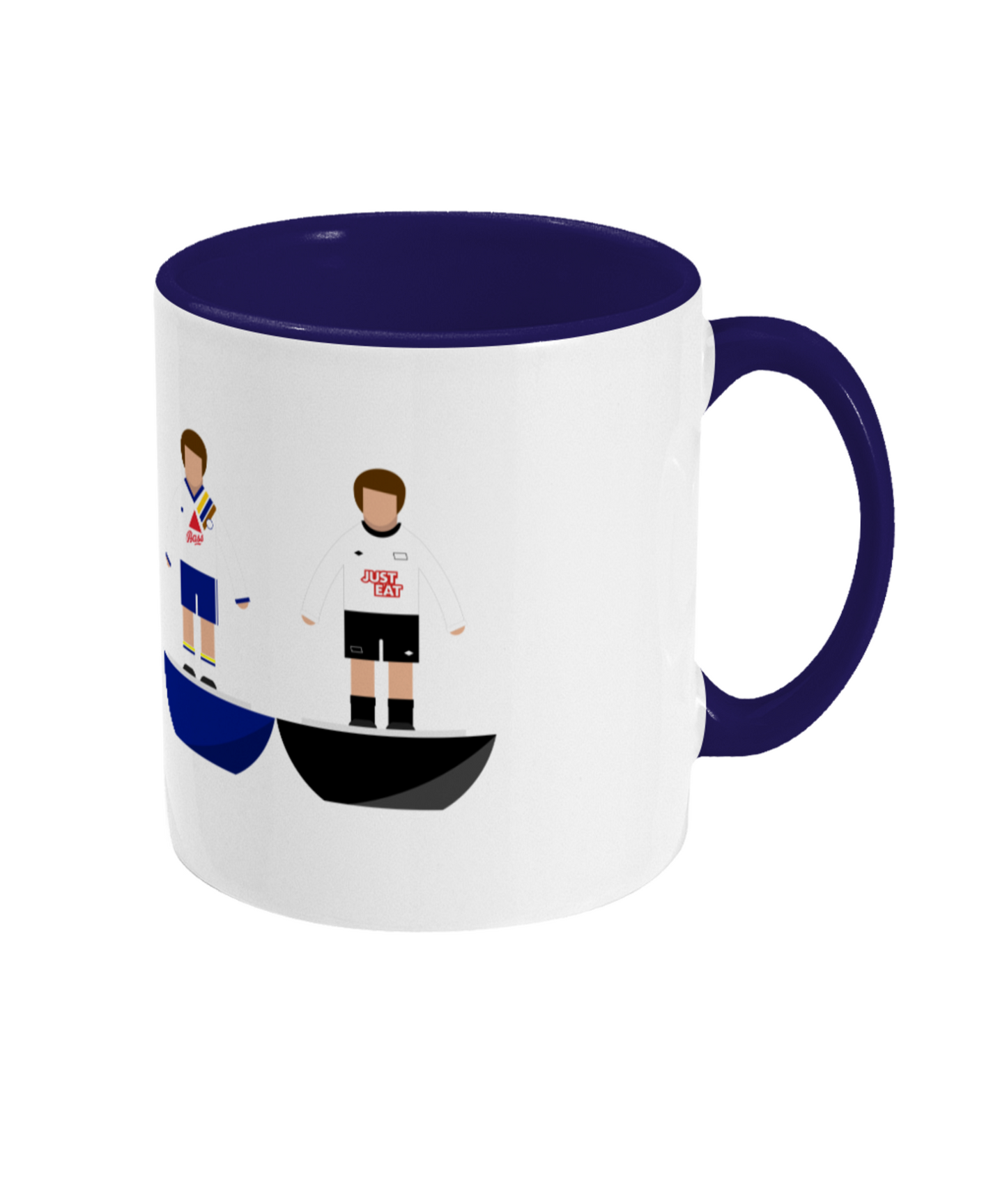 Football Kits 'Derby County combined' Mug