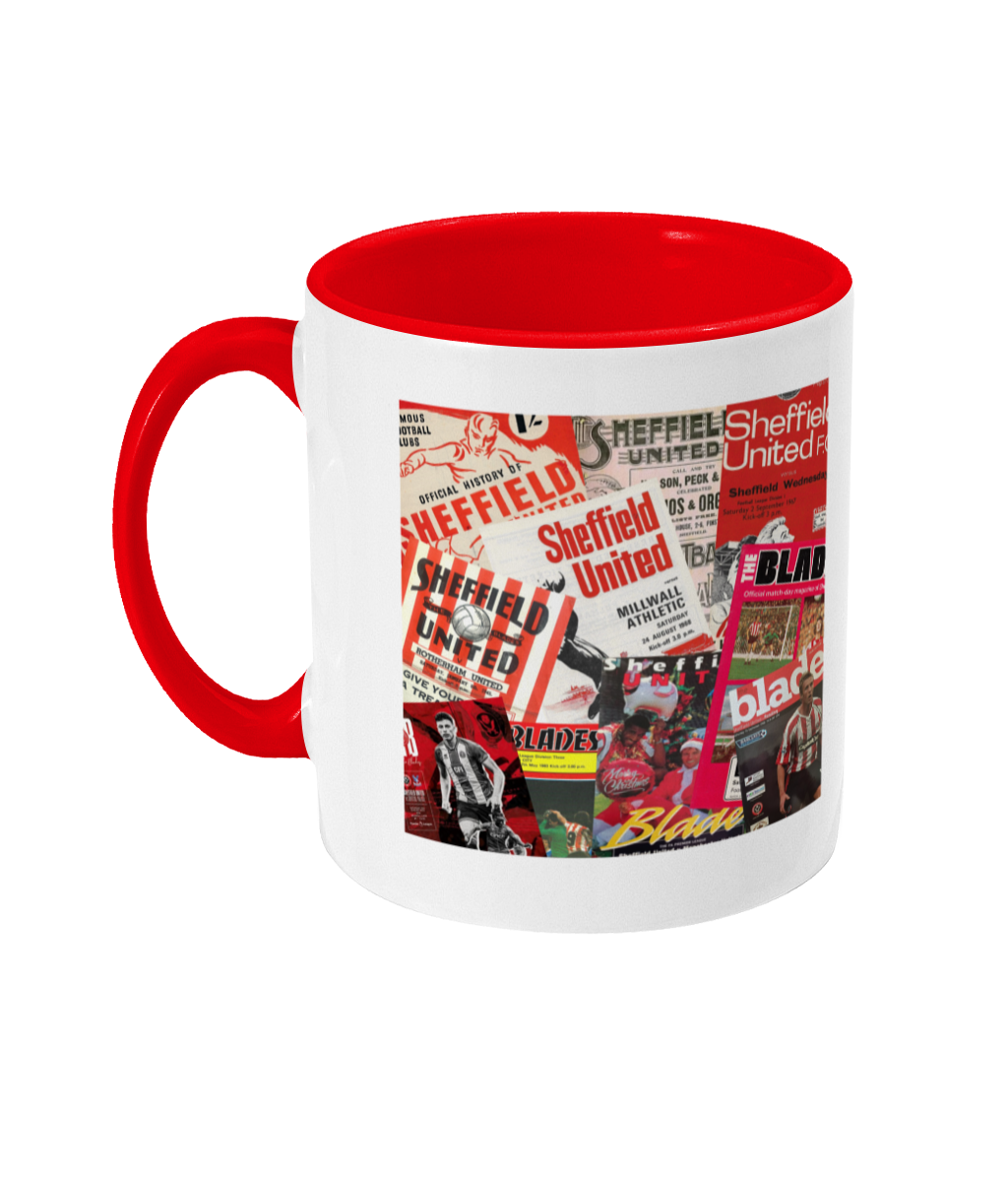 Football Programmes 'Sheffield United' Mug