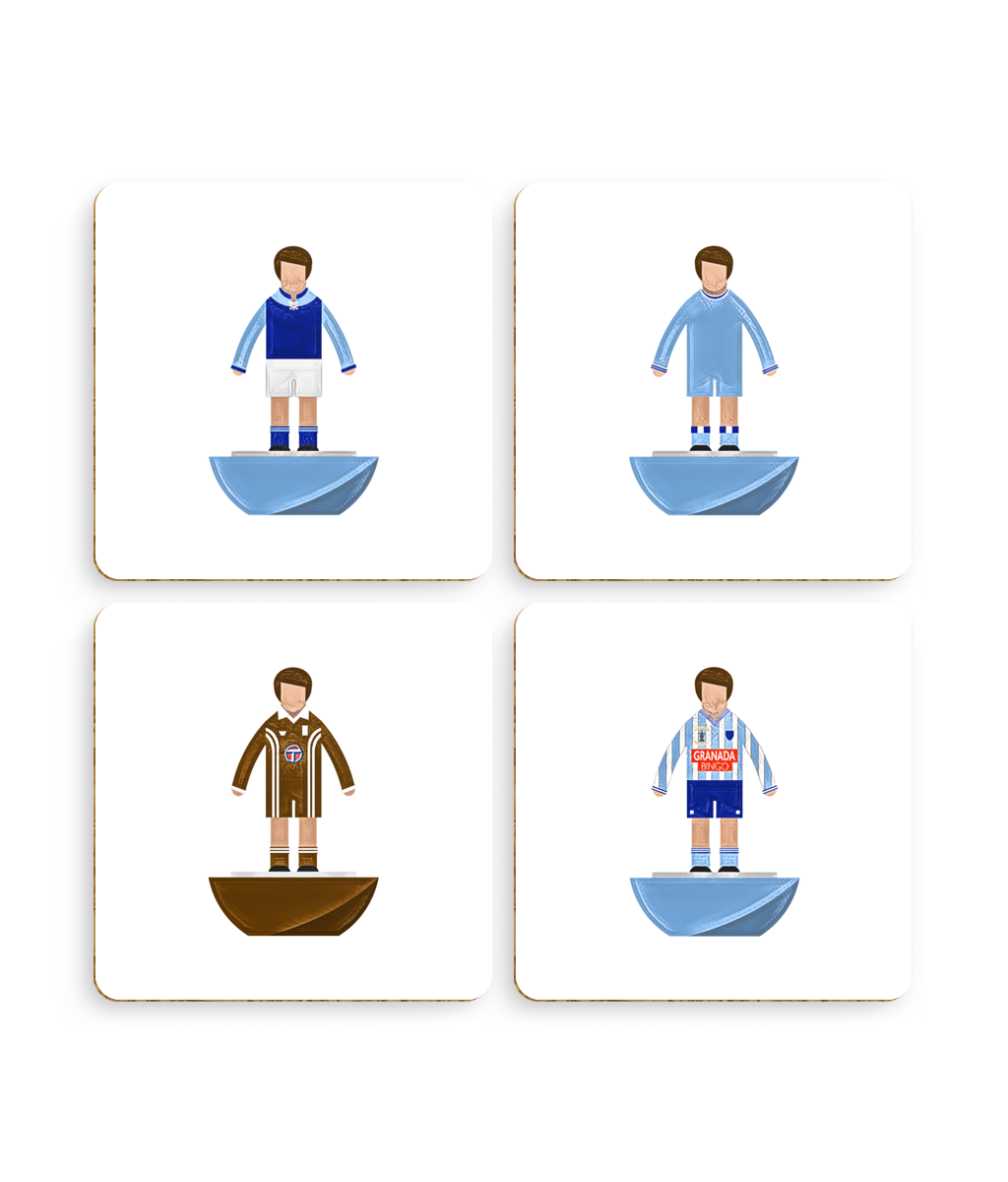 Football Kits 'Coventry sketchbook' Coasters