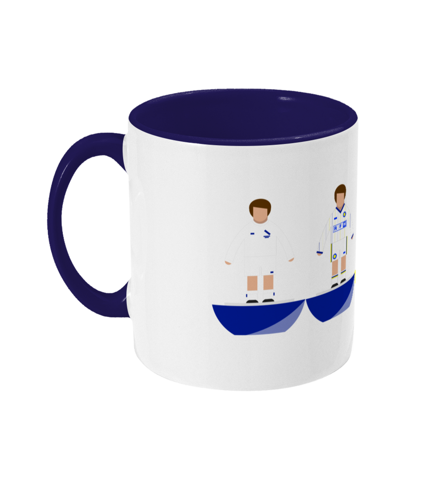 Football Kits 'Leeds combined' Mug