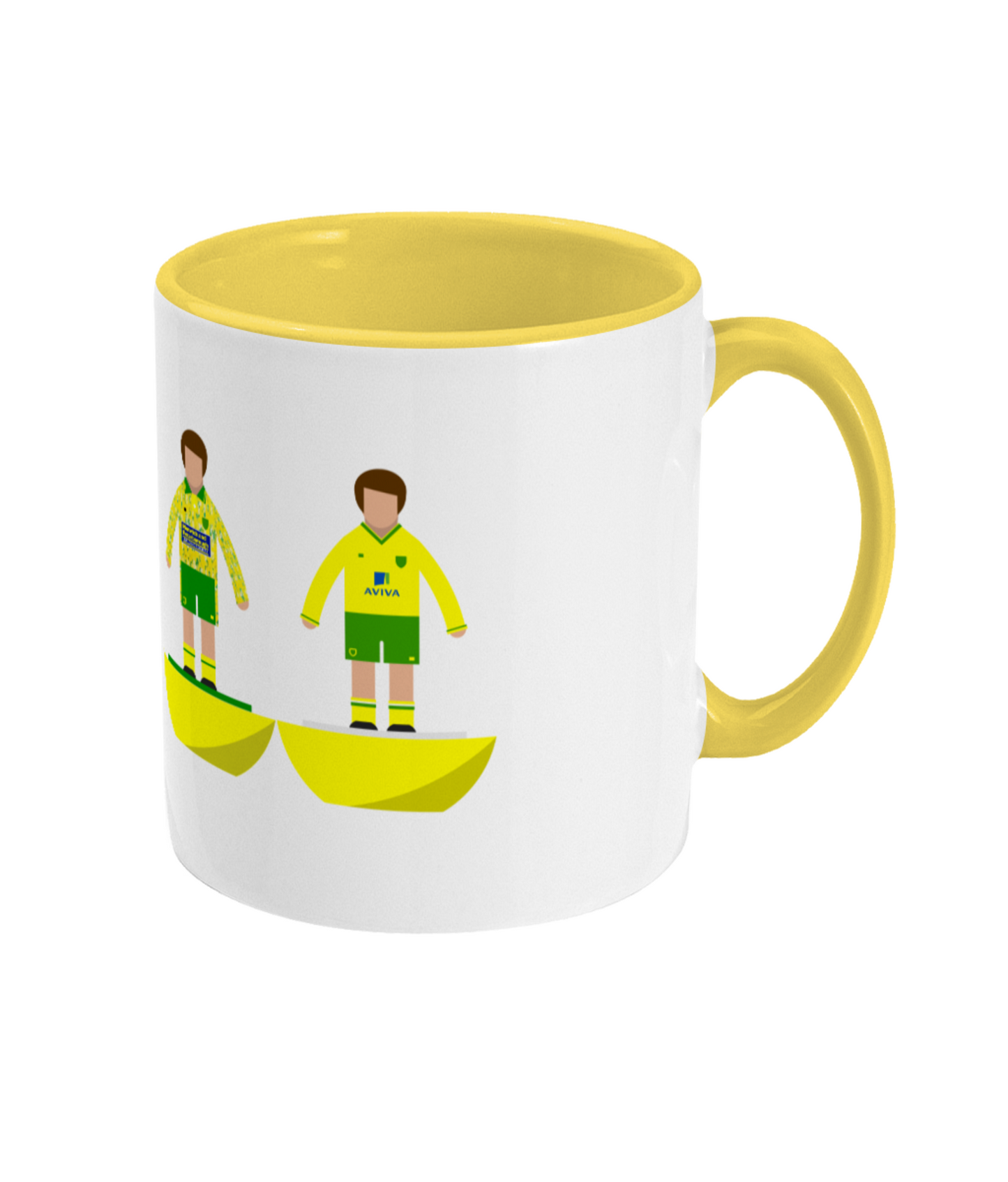 Football Kits 'Norwich City combined' Mug