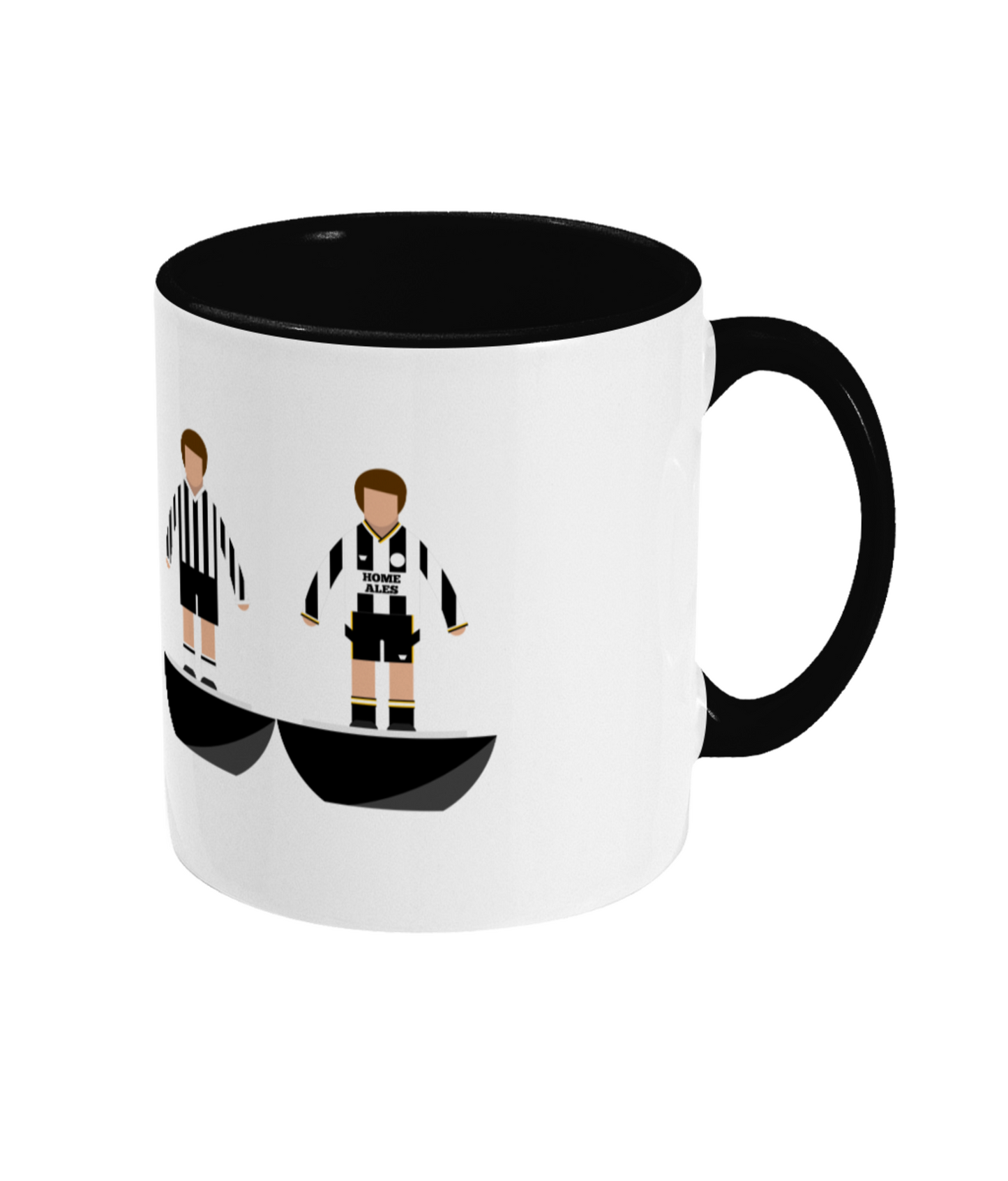 Football Kits 'Notts County combined' Mug