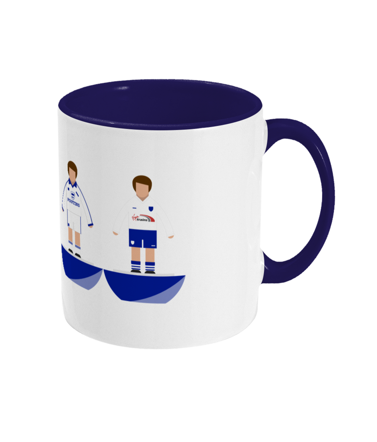 Football Kits 'Preston North End combined' Mug