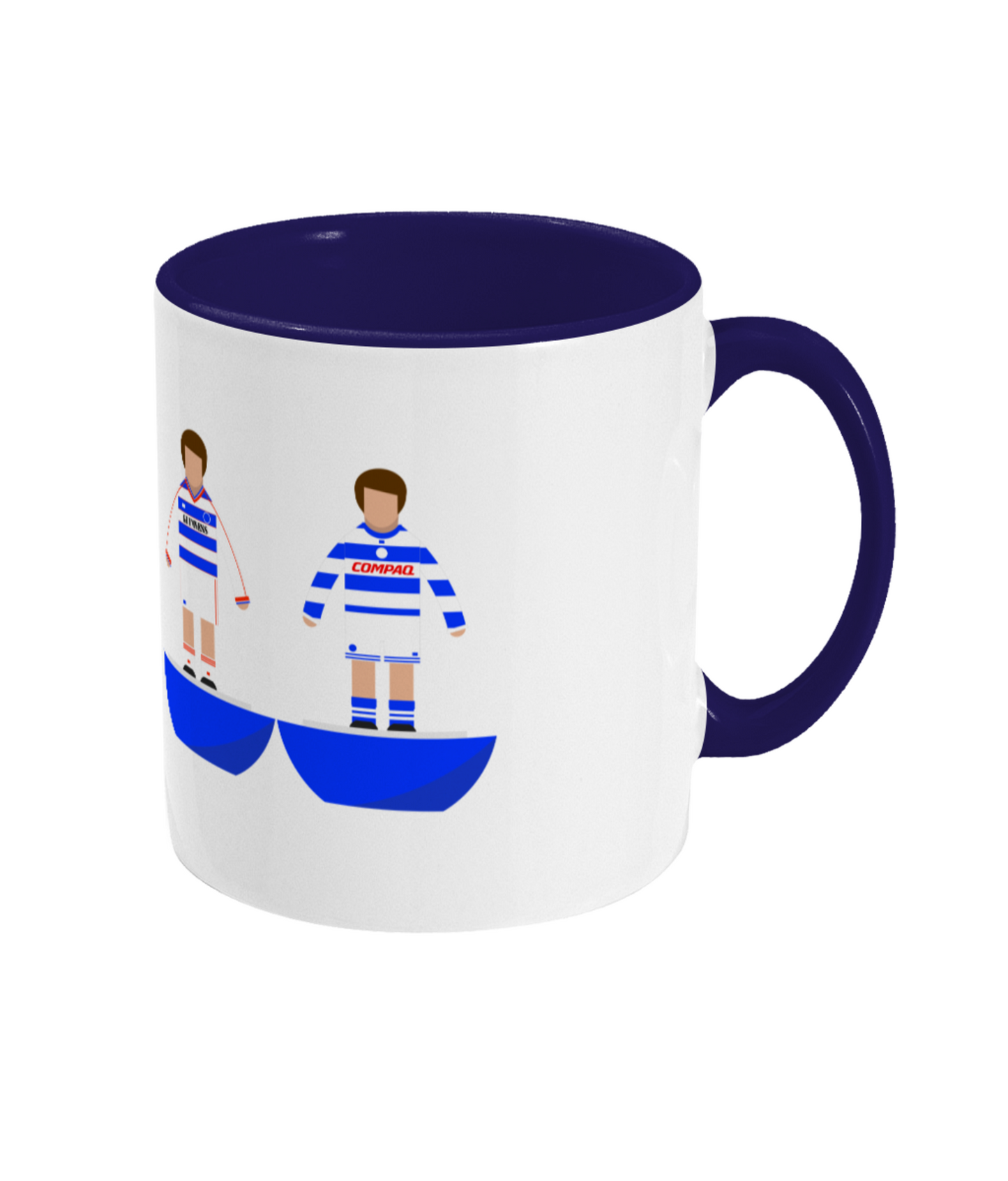 Football Kits 'QPR combined' Mug