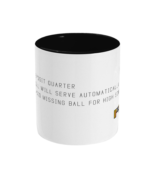 Gaming Arcade 'Pong instructions' Mug