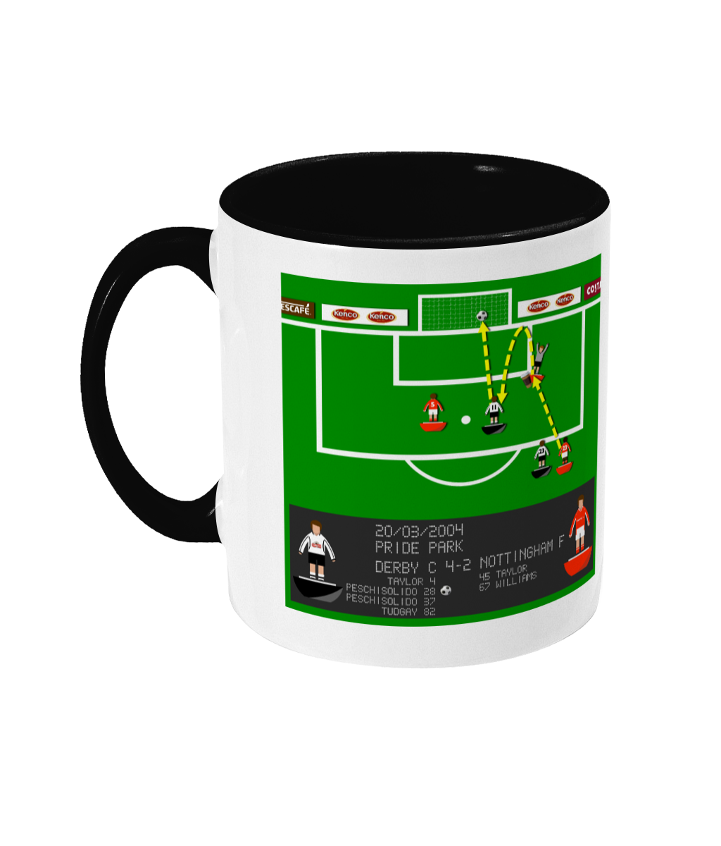 Football Iconic Moment 'Paul Peschisolido DERBY v Nottingham F 2004' Mug